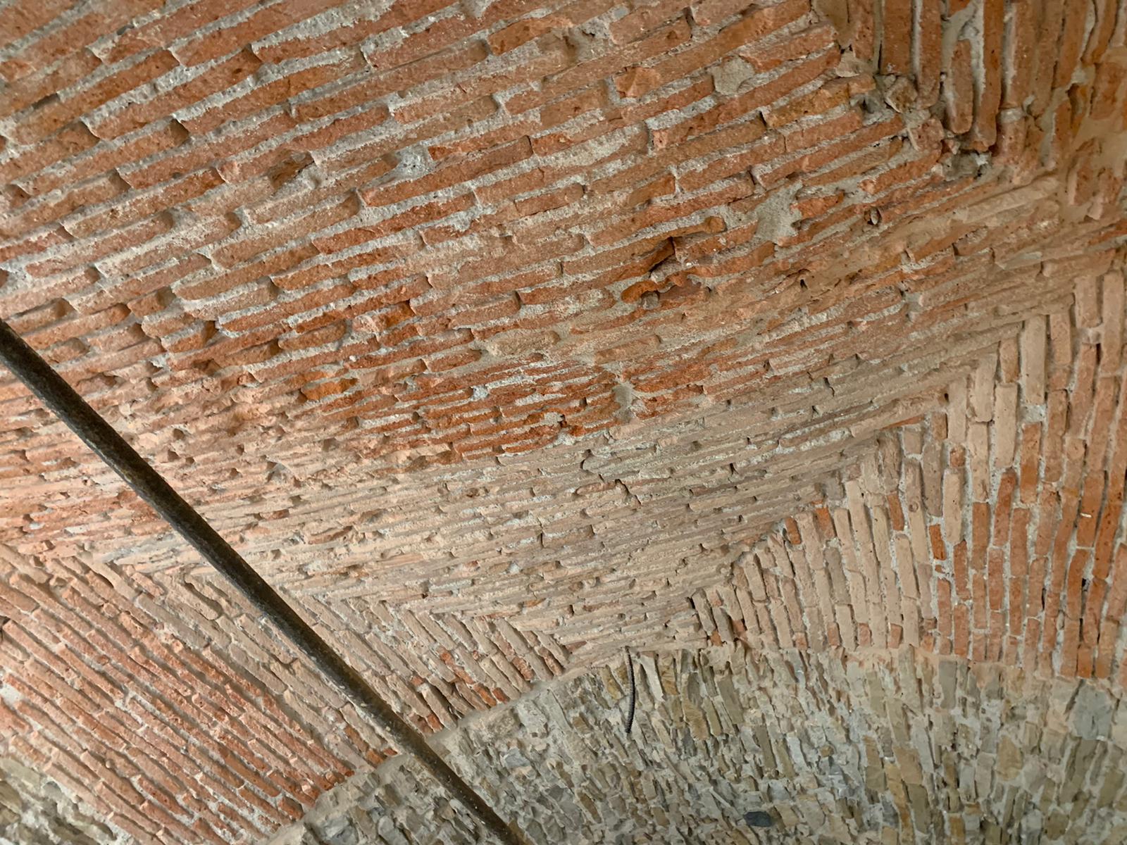 Sabbiatura ad umido soffitti Cipressa Imperia